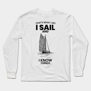 sailing Long Sleeve T-Shirt